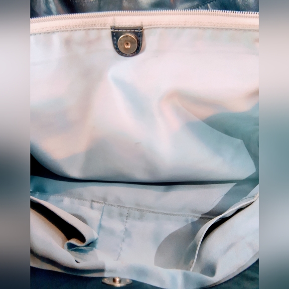 COACH Vintage Penelope Shoulder Bag in Dark Blue Pebbled Leather, Style F14682 - Picture 10 of 16